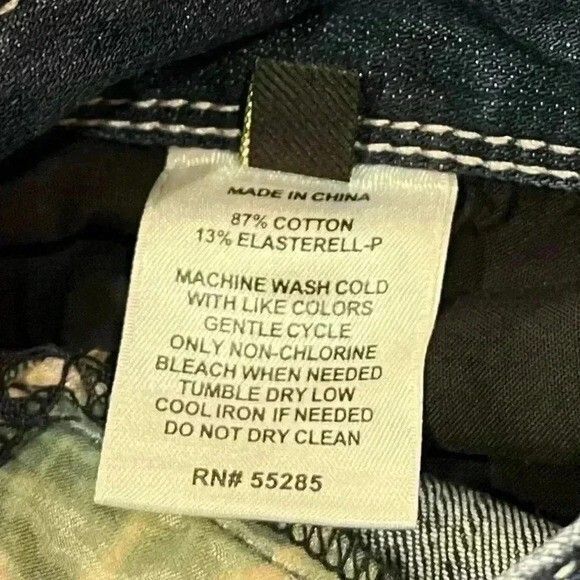 Express Womens Stella Barely Boot Jeans Size 4 - Picture 9 of 9